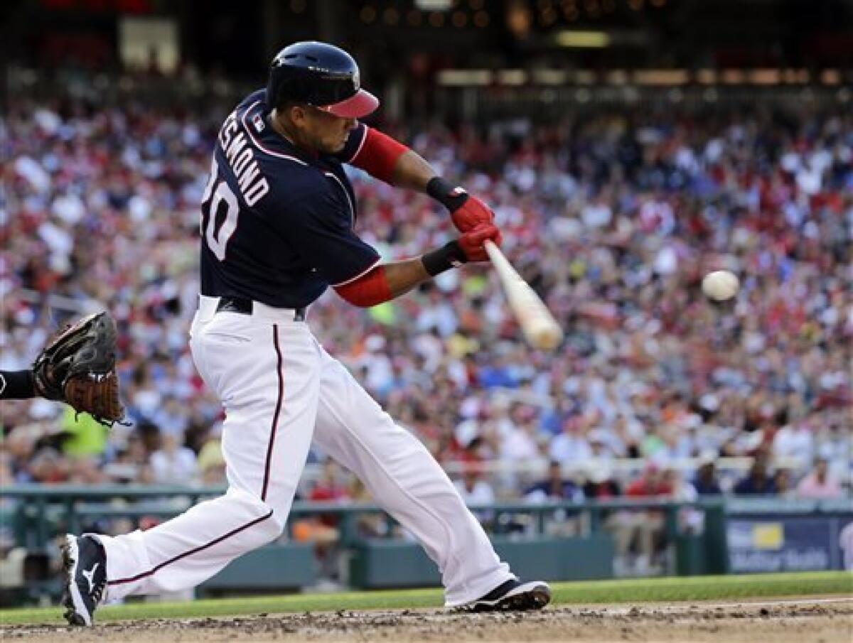 Washington Nationals' three-game win streak ends with 3-2 loss to