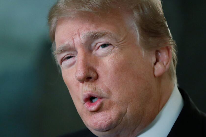 In this Feb. 15, 2018 photo, President Donald Trump speaks in the Diplomatic Room at the White House, in Washington, about the tragic school shooting in Parkland, Fla. A majority of young people believe President Donald Trump is racist, dishonest and âmentally unfitâ for office. Thatâs according to a new survey from The Associated Press-NORC Center for Public Affairs Research and MTV. It finds the nationâs youngest potential voters are more concerned about the Republicanâs performance in the White House than older Americans. The survey also finds that more than 7 in 10 Americans between the ages of 15 and 34 say Trump âdoesnât reflect my personal values.â (AP Photo/Carolyn Kaster)