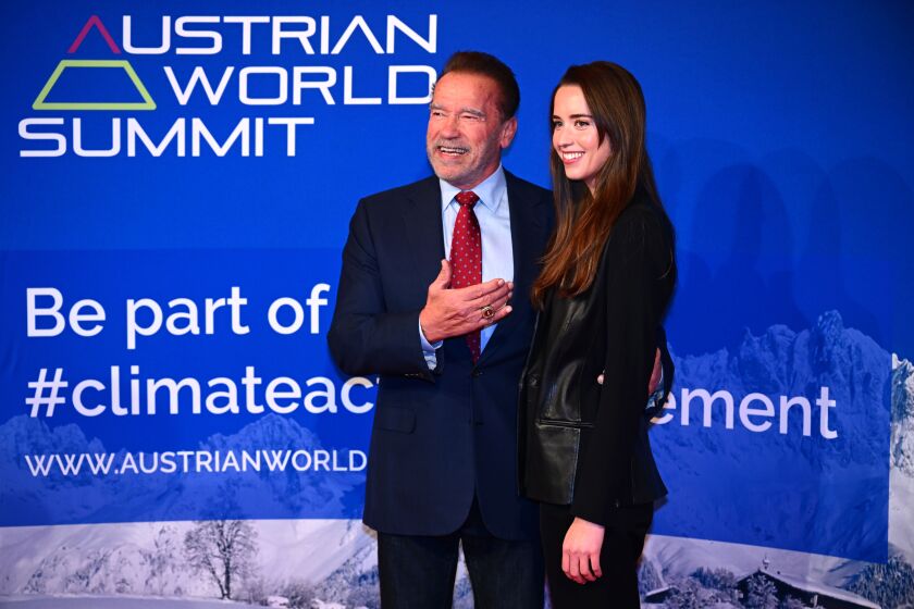 Schwarzenegger recauda 1,2 millones en una subasta contra el cambio climático