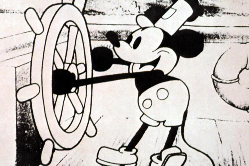 Steamboat Willie, lobbycard, Mickey Mouse, 1928. 