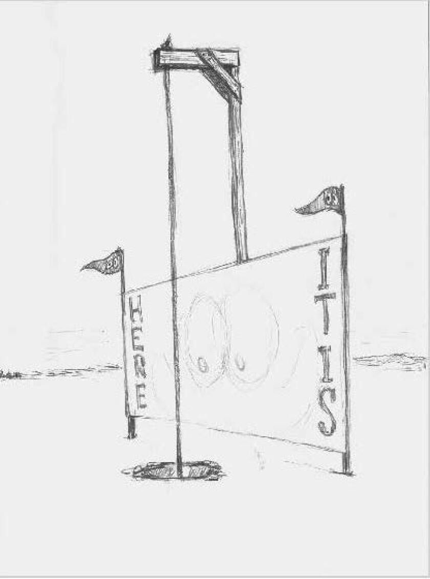 “Untitled,” 2005, a graphite drawing by Nayland Blake.