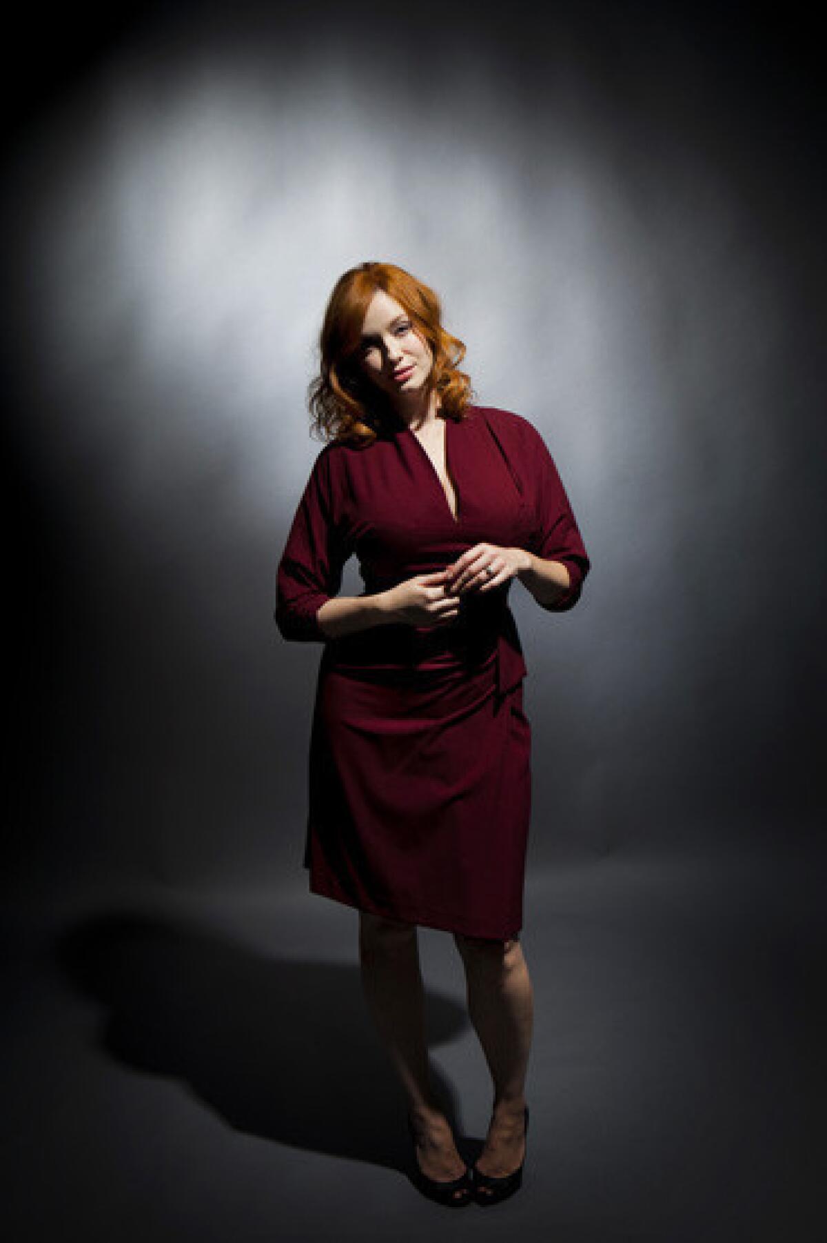 Emmy-nominated actress Christina Hendricks' role has changed since the inception of "Mad Men."