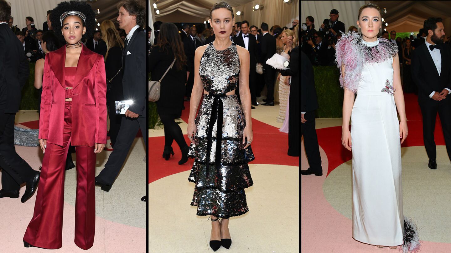 Met Gala 2016: A sea of silver, a flock of feathers and a field of ...