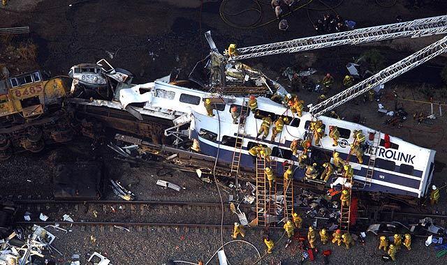 Metrolink train crash