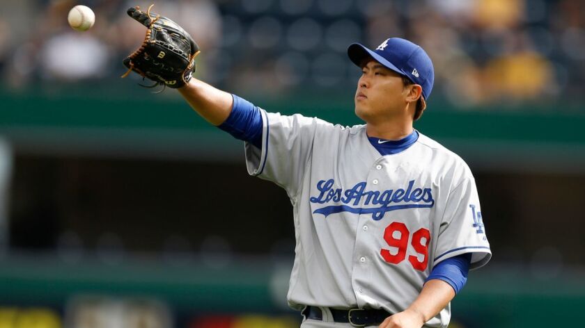 Hyun-Jin Ryu has made 19 starts this year, with a 3.34 earned-run average and a 1.54 ERA in the second half.