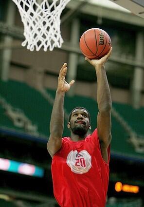 NCAA Final Four Practice