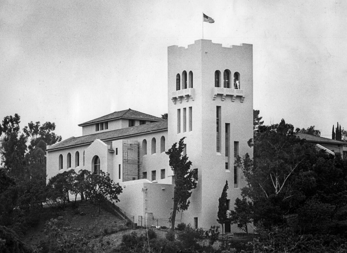 May 10, 1983: The Southwest Museum on a hill in Highland Park section of Los Angeles.