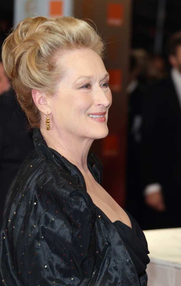"The Iron Lady" star and lead actress winner Meryl Streep.