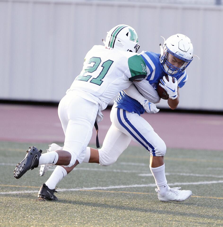 Photo Gallery: Burbank football season opener in non-league game against Monrovia