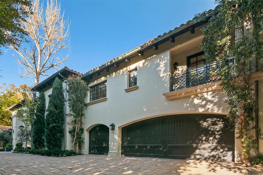 Built in 2006 but recently remodeled, the 11,000-square-foot villa features seven bedrooms, 11 bathrooms, a gym, wine cellar and movie theater.