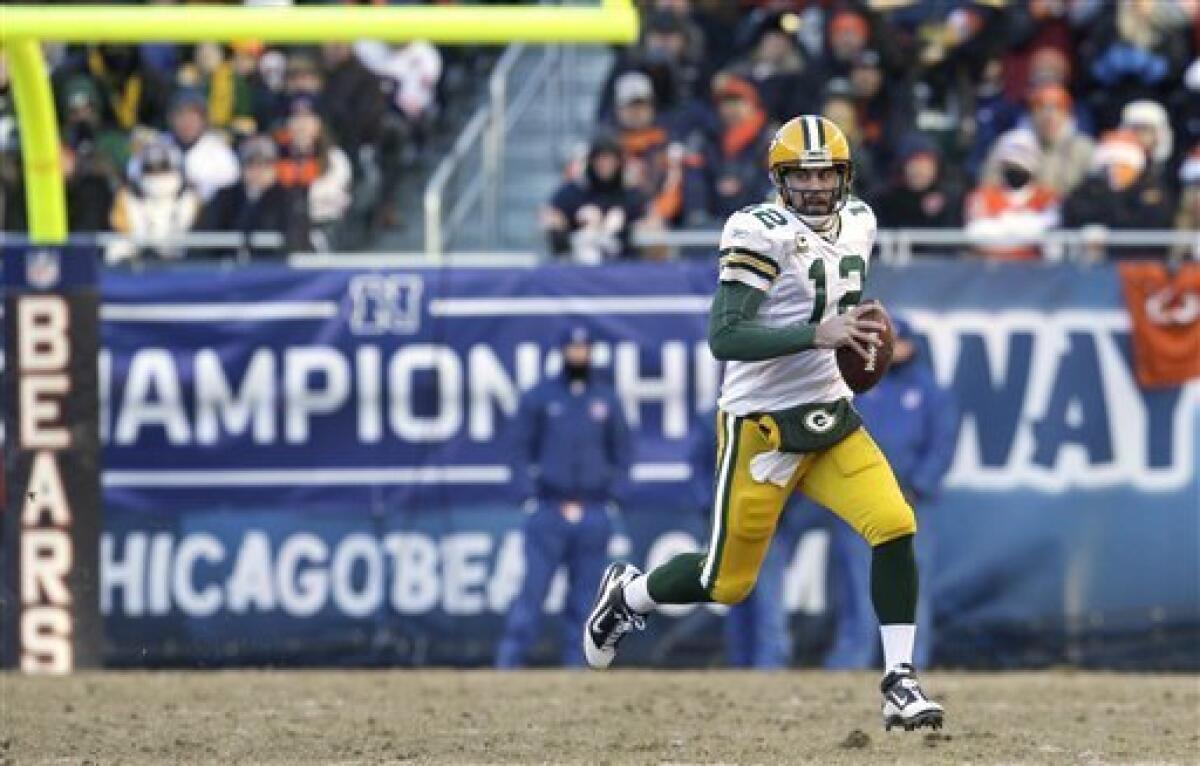 Packers beat Bears 21-14 to win NFC title - The San Diego Union