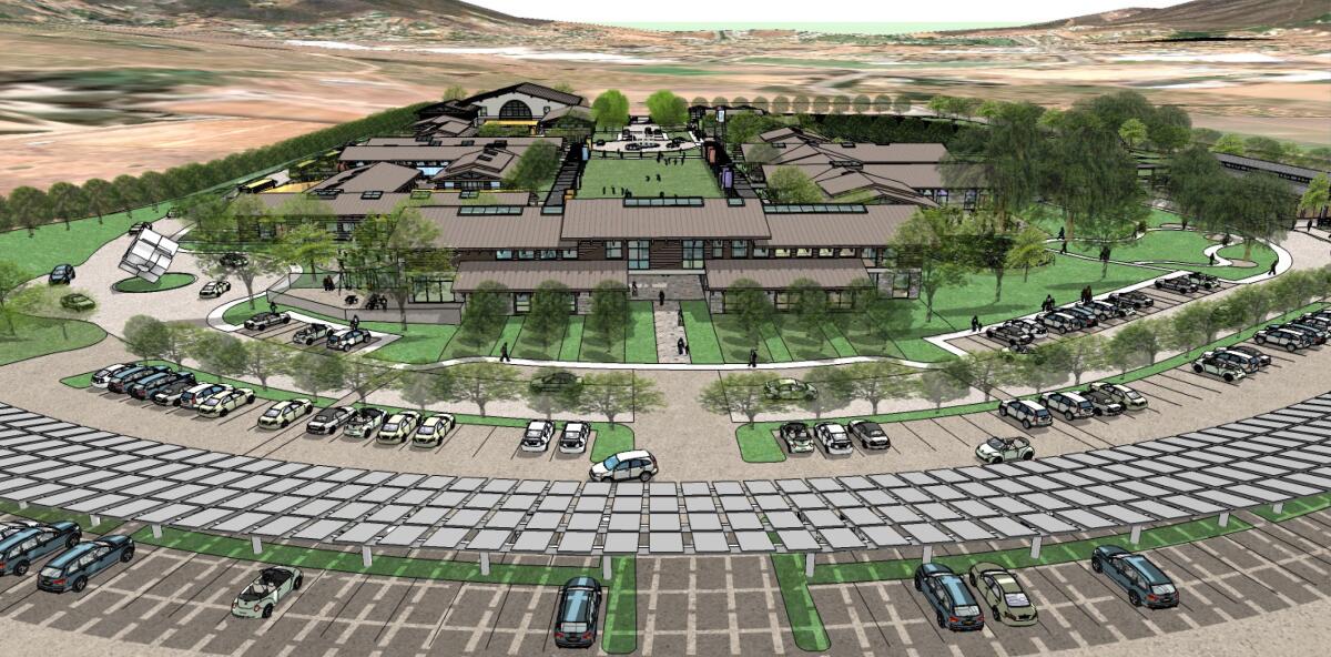 An artist's rendering of the TERI Campus of Life in San Marcos.