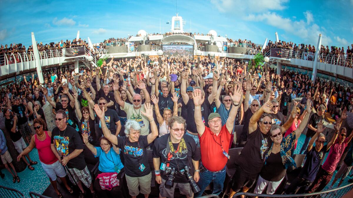 Yes fans will sail from Miami on the third annual Cruise to the Edge voyage. A pre-party is included.