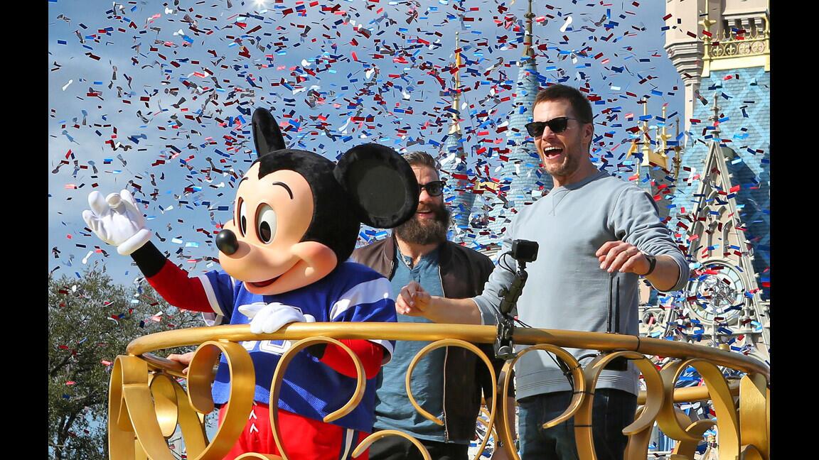 Super Bowl victory parade at Walt Disney World