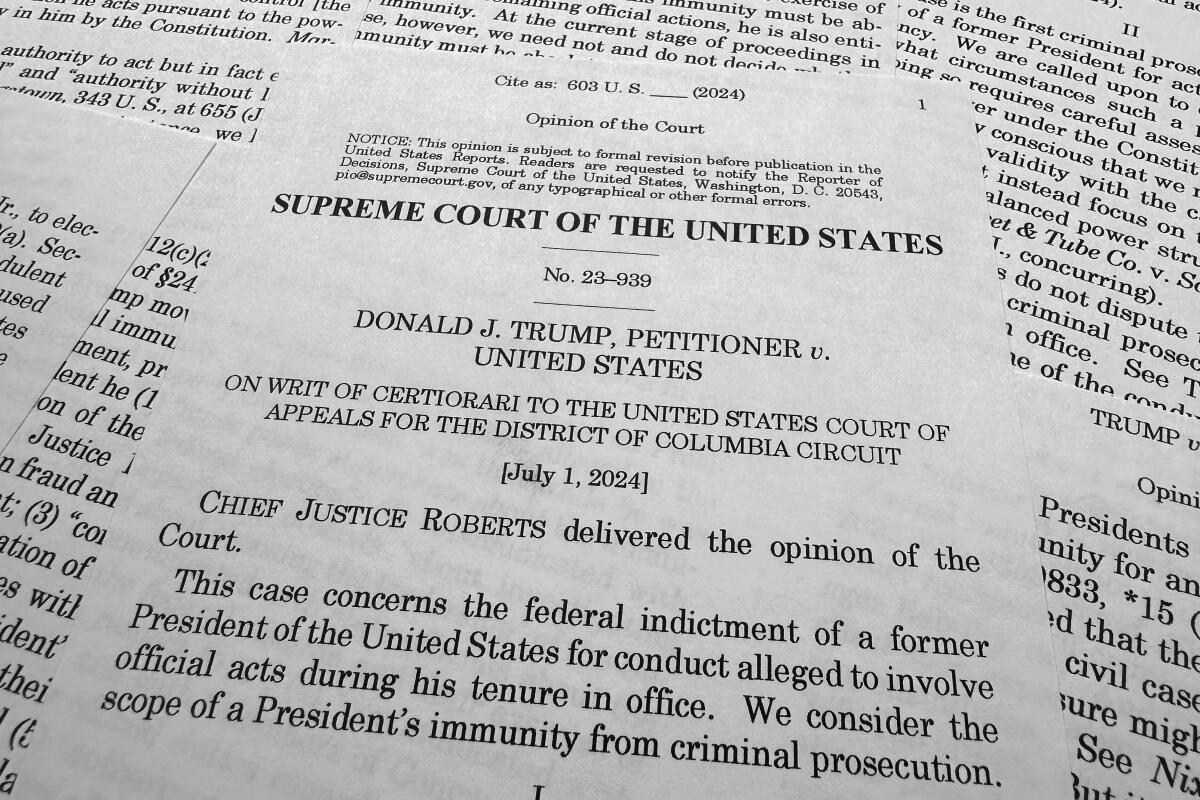 Opinion Supreme Court s Immunity Decision Is Partisan And Political opinion-supreme-court-s-immunity-decision-is-partisan-and-political