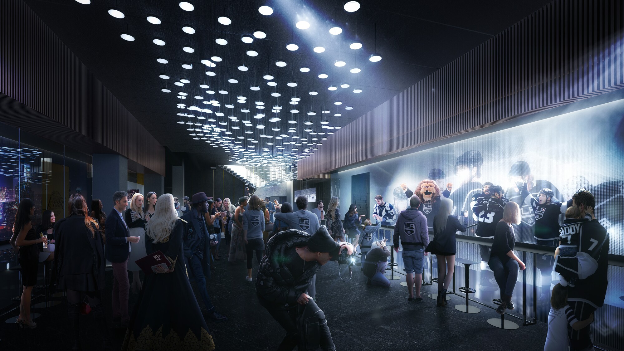 An artist's rendering of the future 'Tunnel Club.'