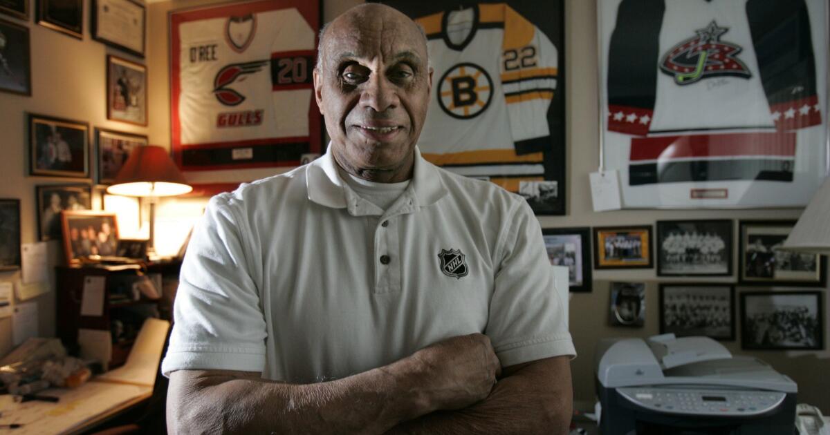 San Diego s Willie O Ree broke NHL color barrier charted path to