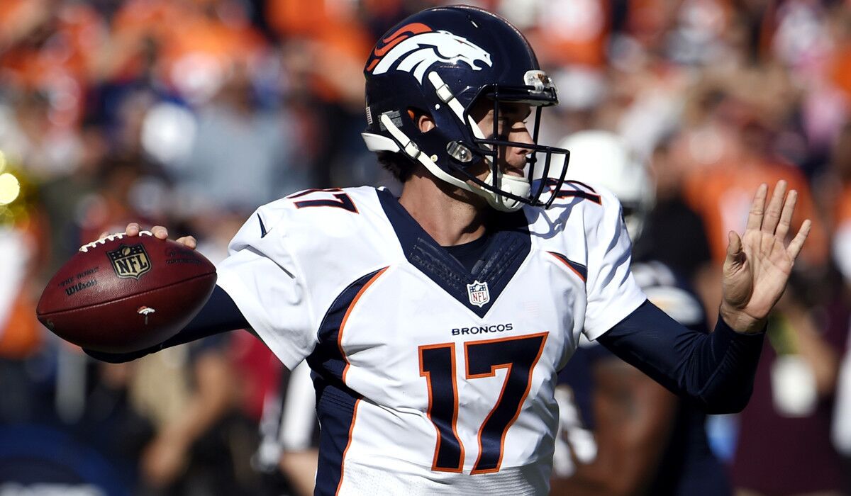 Brock Osweiler was the heir apparent to Peyton Manning in Denver, but he bolted to Houston for a lucrative contract.