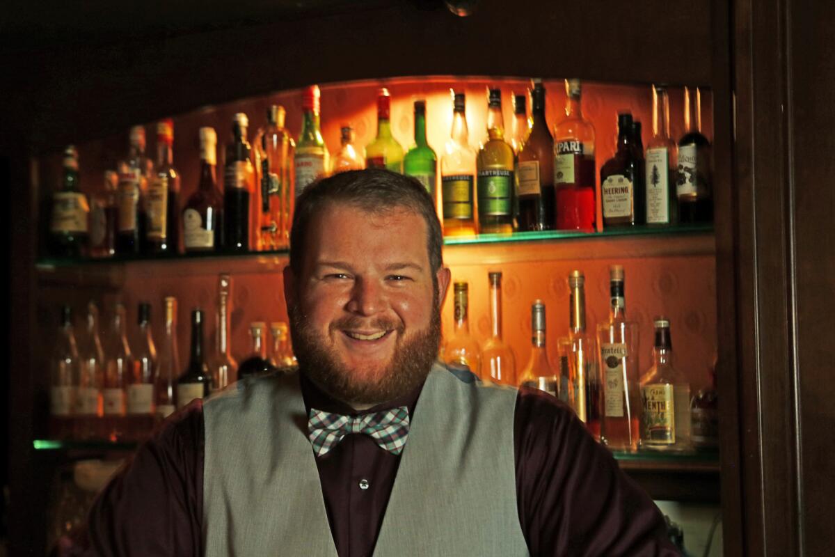 Adam Sandroni, general manager/bartender at the Townhouse / The Del Monte Speakeasy in Venice Beach.