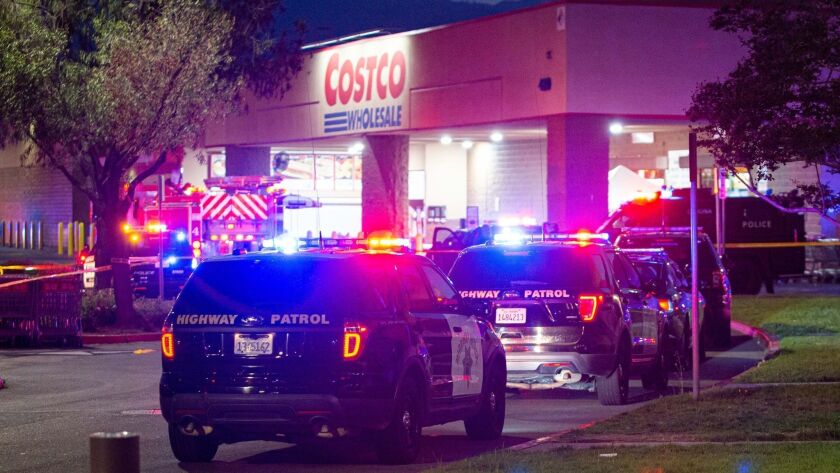 Costco shooting: LAPD officer was knocked out by attacker before