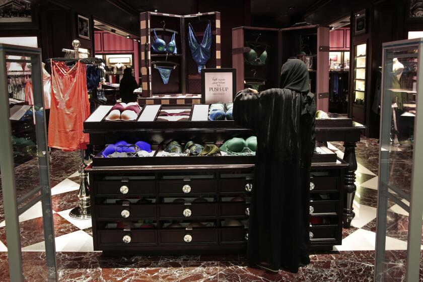 At Victoria's Secret in the Kingdom Center shopping mall in Riyadh, women are now employed to serve female clients. In 2011, King Abdullah issued a decree requiring the enforcement of the 2006 law requiring that stores catering exclusively to women hire female attendants.