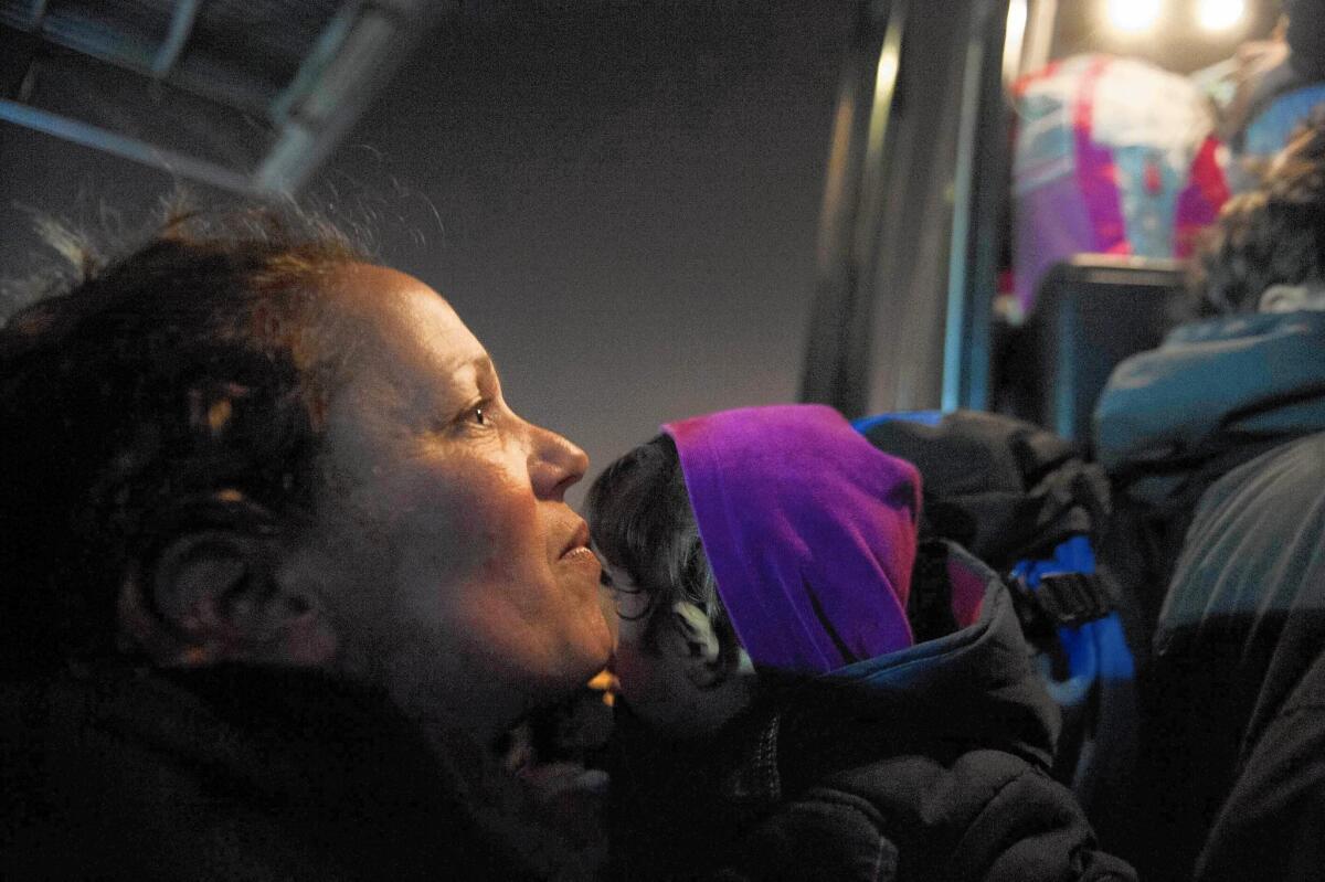 Kosovars in Pristina, the capital, board a bus heading to Serbia, hoping to reach a European Union nation and seek asylum.