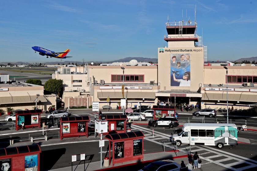 The Hollywood Burbank Airport, on Thursday, Jan. 30, 2020.