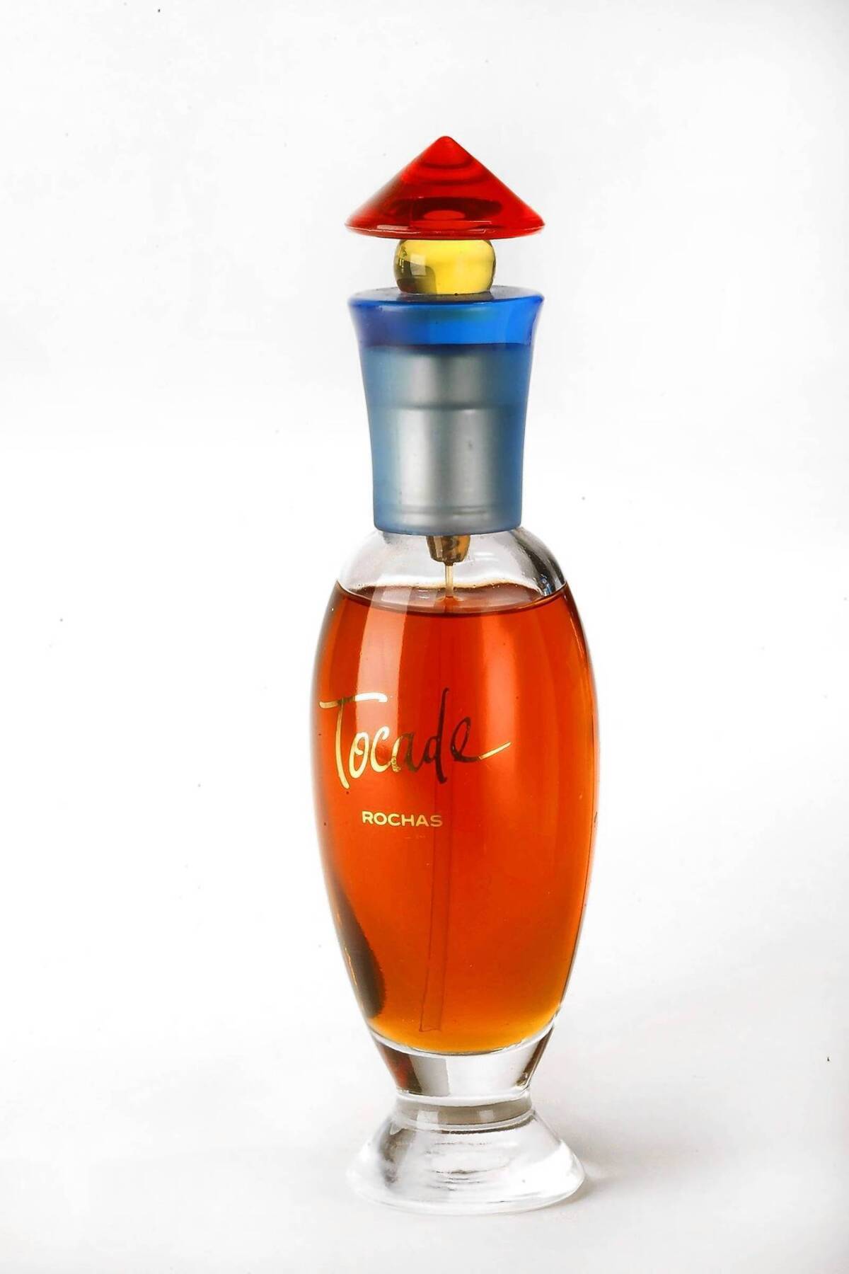 Rochas Tocade has a vanilla rose scent and comes in a whimsical bottle.