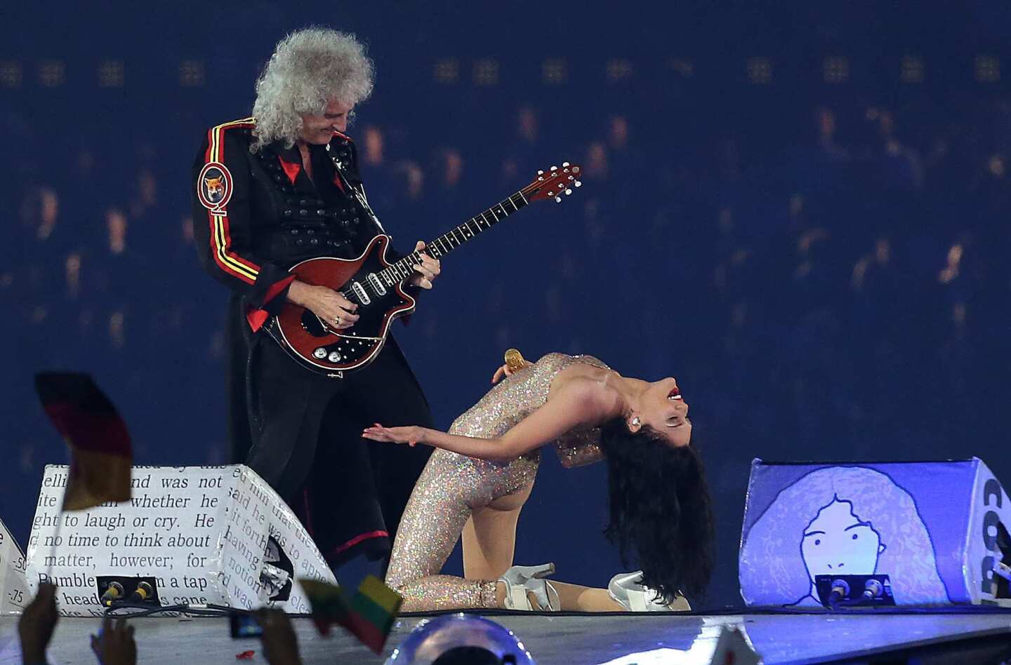 Brian May and Jessie J