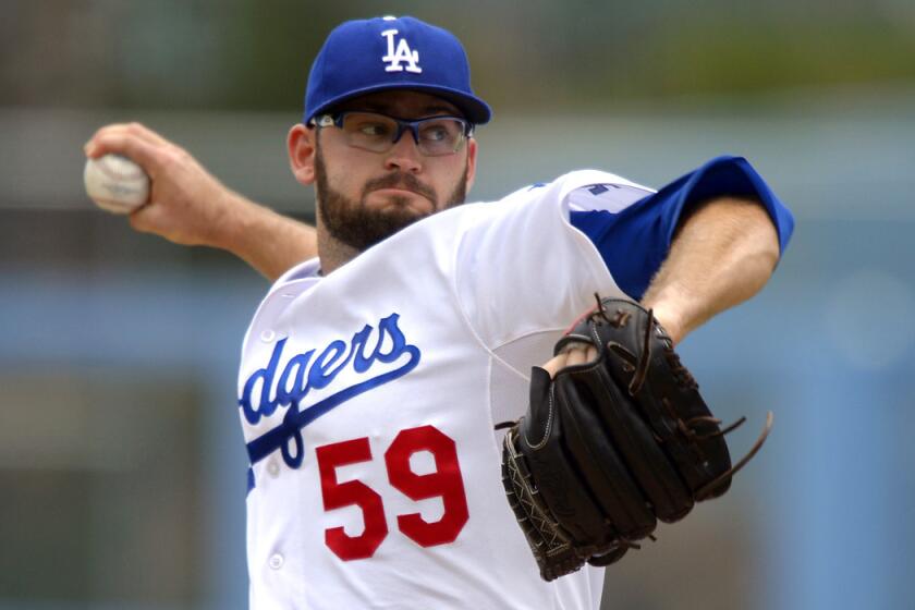 Stephen Fife, who has struggled at triple-A Albuquerque this season, went 4-4 with a 3.86 earned-run average in 12 appearances (10 starts) for the Dodgers last season.