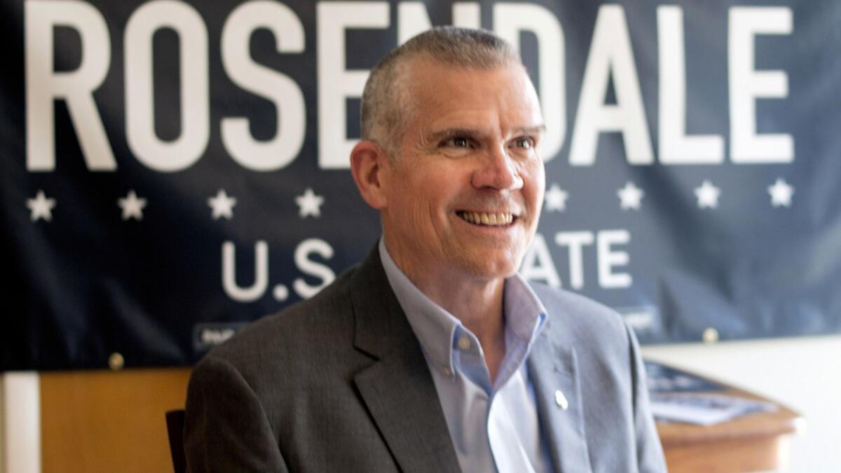 Montana State Auditor Matt Rosendale is running for senator.