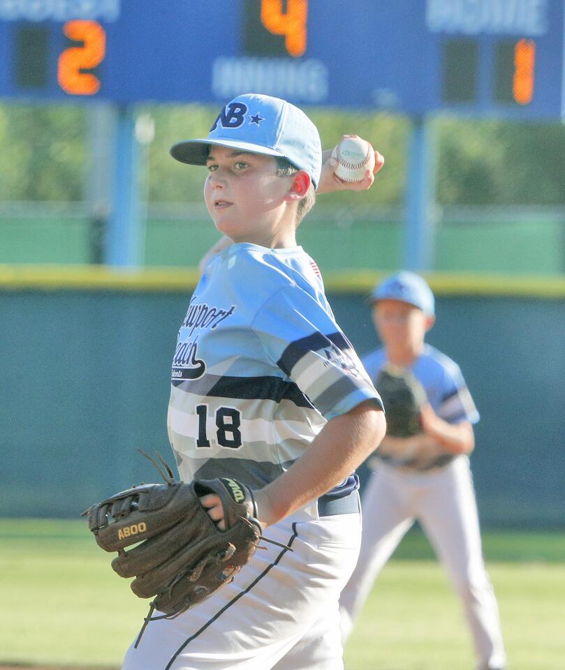 Photo Gallery: Newport Beach PONY Bronco 11-and-under West Zone baseball tournament game against Walnut Valley