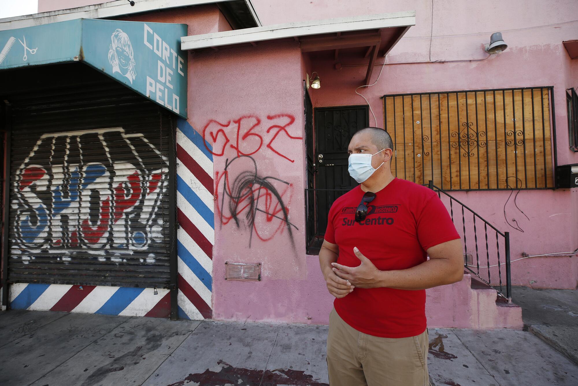 Ron Gochez, organizador comunitario de Unión del Barrio (Archivo).