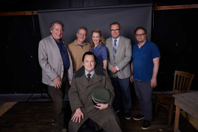 The creative team for North Coast Repertory Theatre's world premiere play "Sense of Decency."