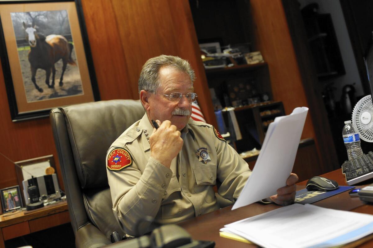 Kern County Sheriff Donny Youngblood is known for making controversial remarks.