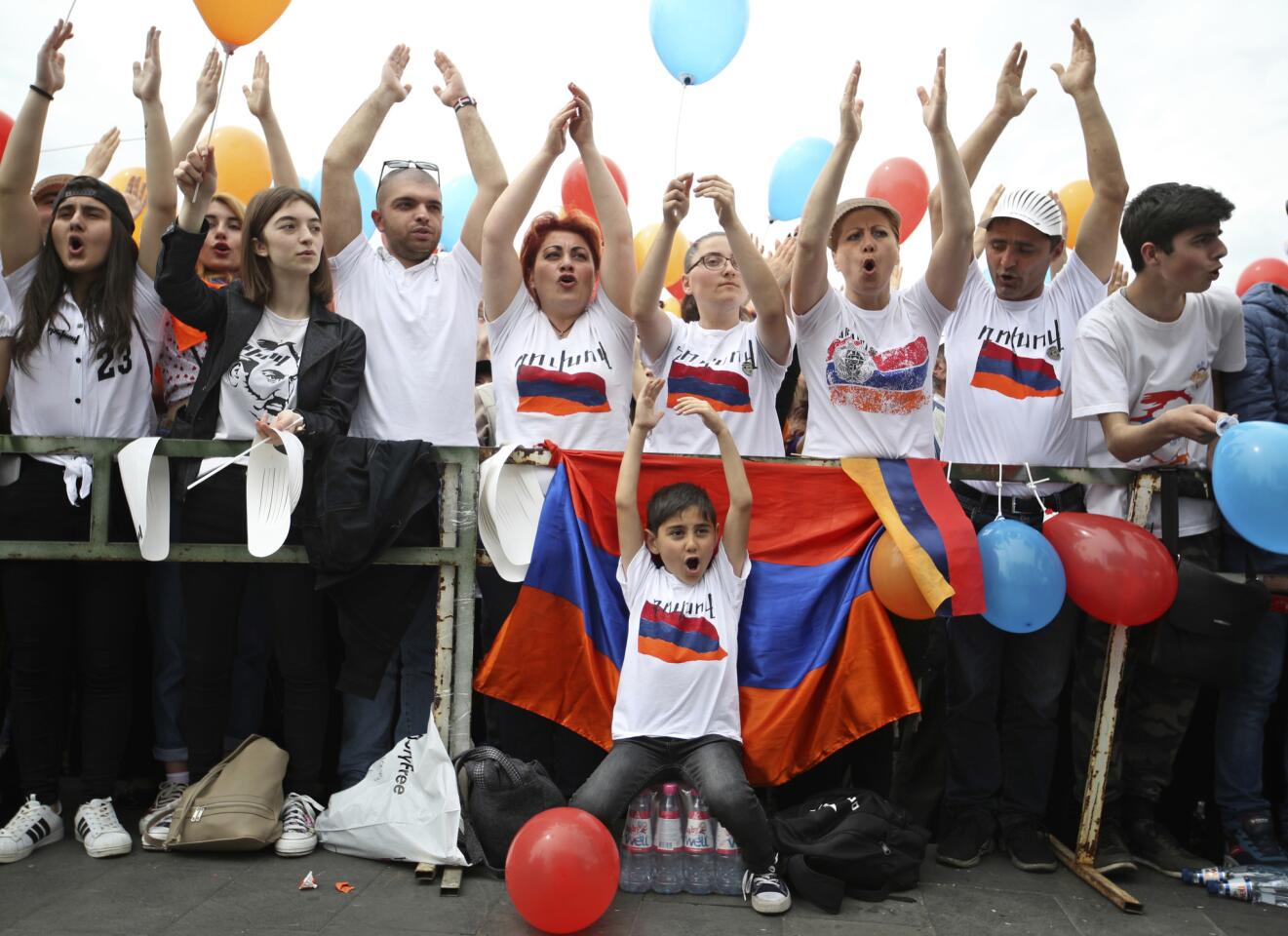 Armenians celebrate