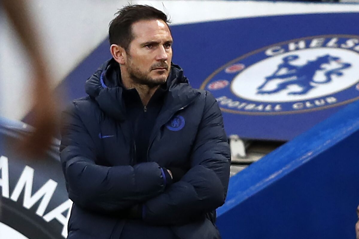 Coach Frank Lampard has watched Chelsea lose five of their last seven games.