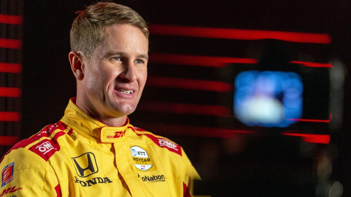 IndyCar driver Ryan Hunter-Reay says the Grand Prix of Long Beach ranks right behind the Indianapolis 500 on his list of favorite races.