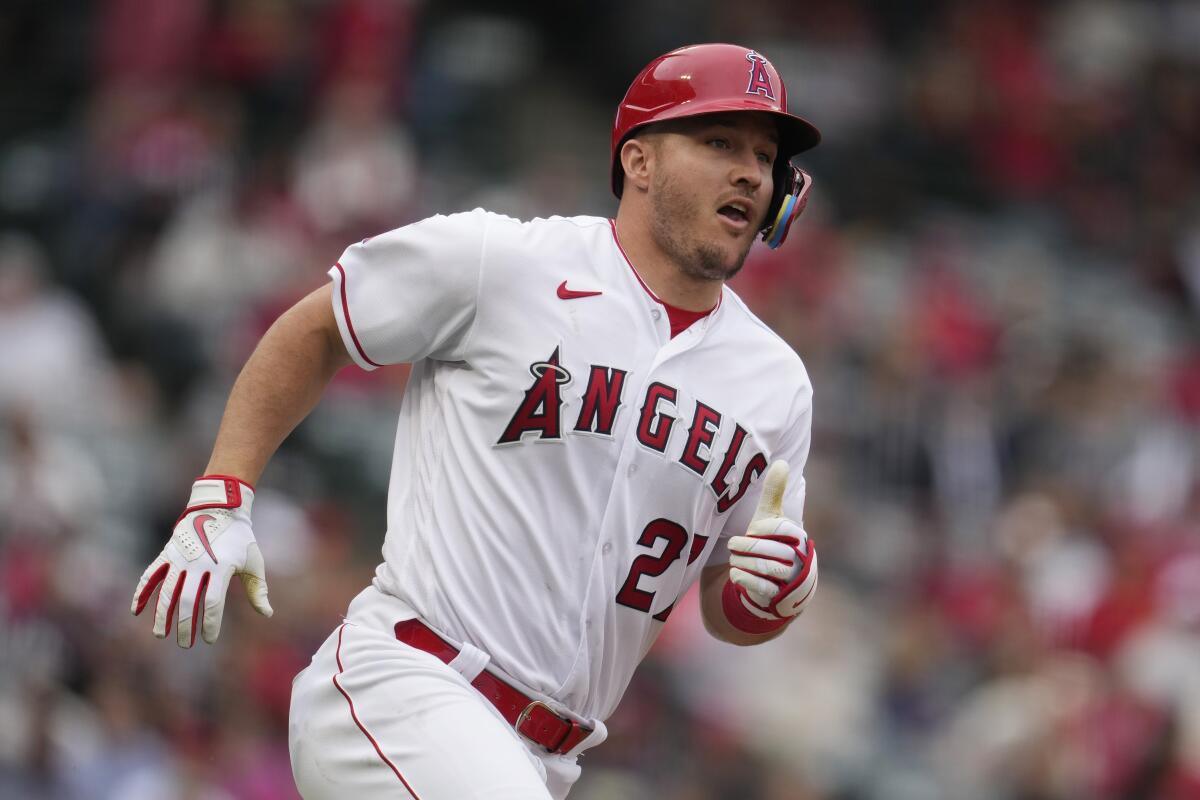 Angles' Mike Trout hits 300th career double - The San Diego Union-Tribune