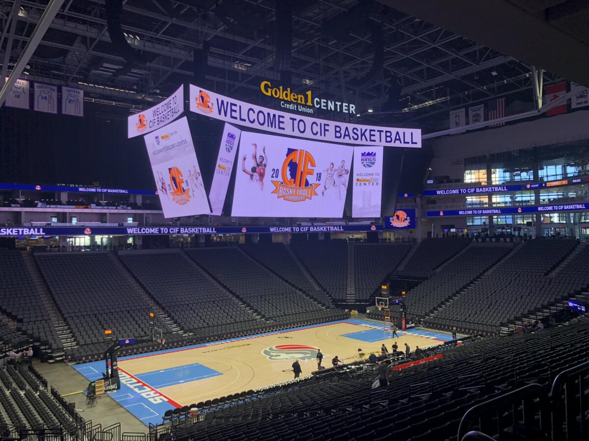 The CIF state basketball championships will return to Sacramento on Friday and Saturday for the first time since 2019.