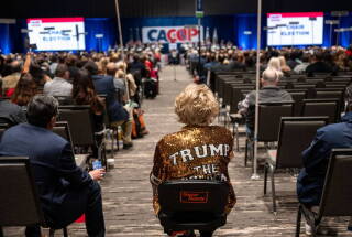 Republicans attend the CAGOP Spring organizing convention.