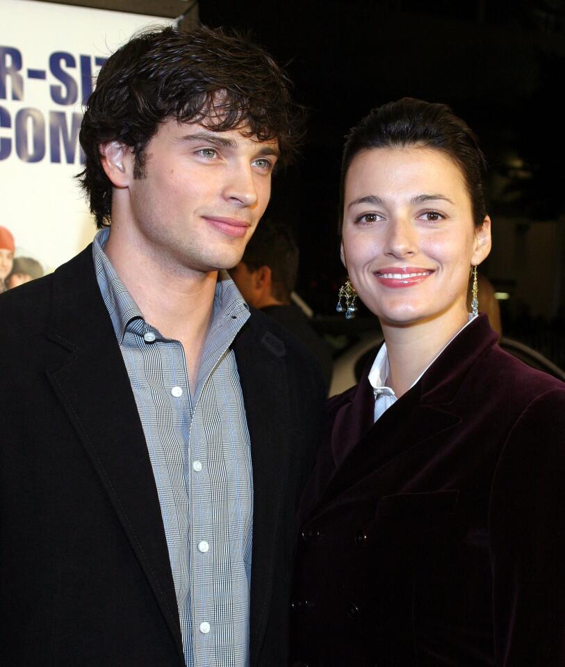 Tom Welling and Jamie White Welling