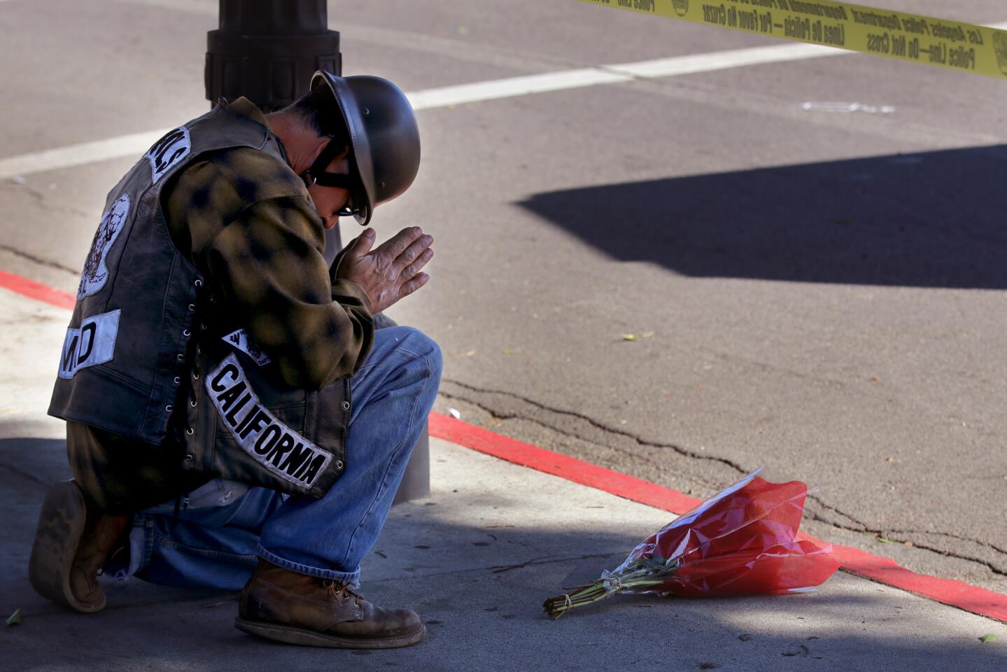 Student killed while crossing the street