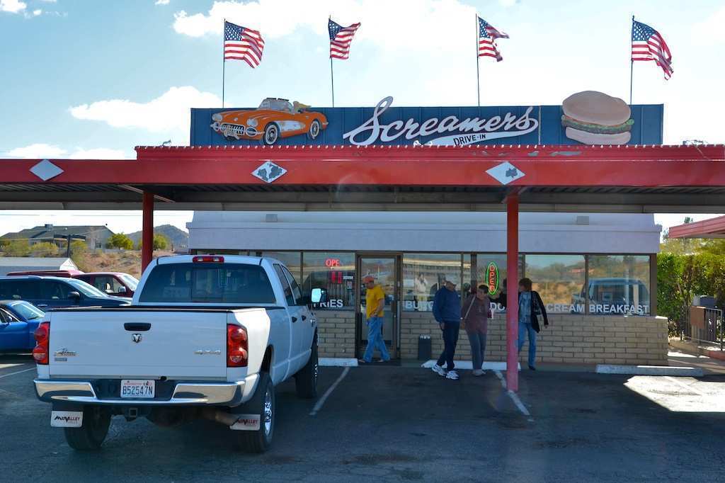 Need road food? This burger joint has it. There's nothing more than $5, with a $2.75 root-beer float if the kids are good. 1151 W. Wickenburg Way, Wickenburg; (928) 684-9056; no website.