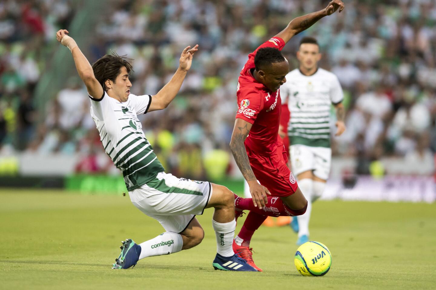 Santos Laguna vs Toluca