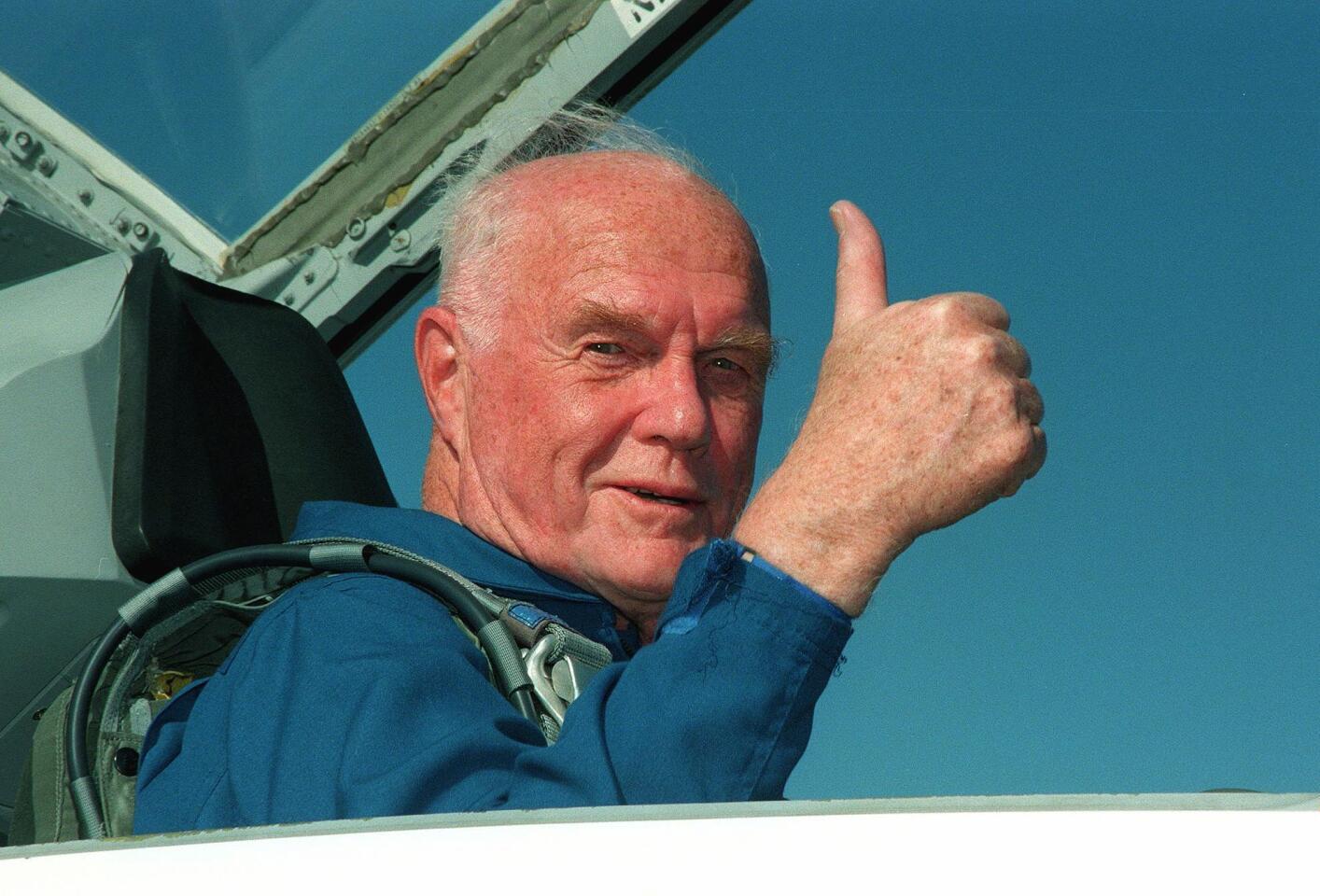 John Glenn dies at 95; astronaut, senator was first American to orbit