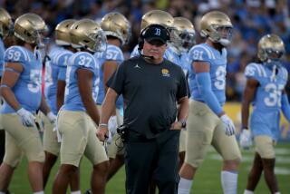 Pasadena, CA - UCLA coach Chip Kelly during the game against Colorado.