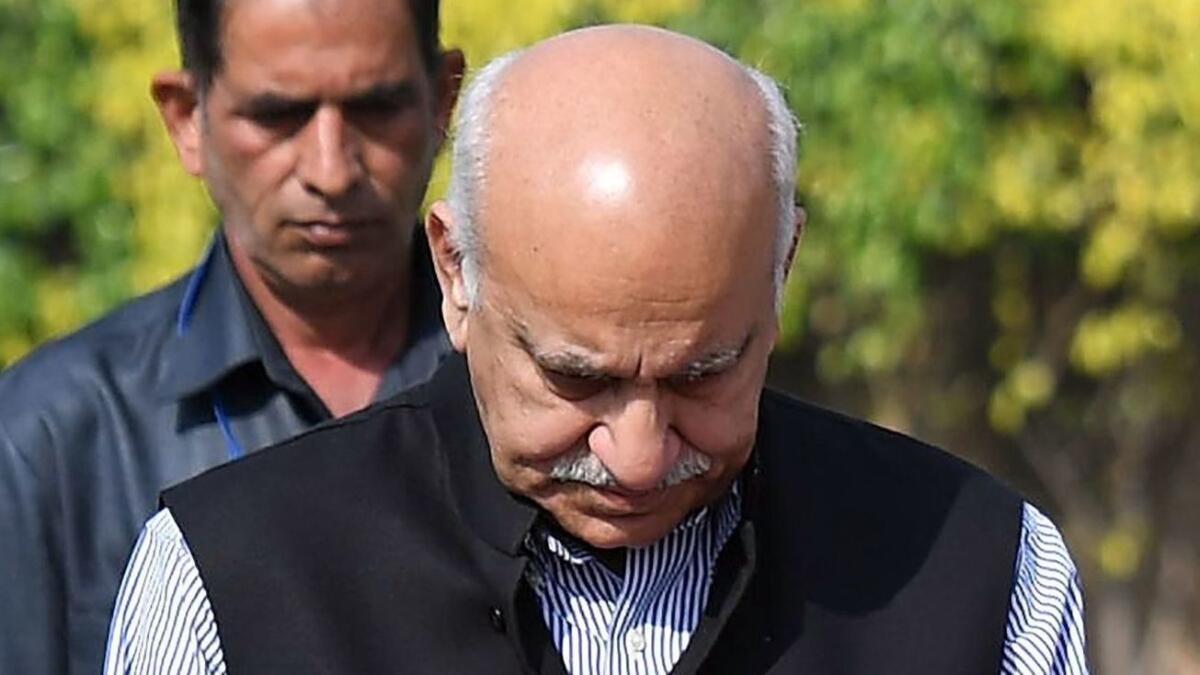 Indian Minister of State for External Affairs M.J. Akbar.