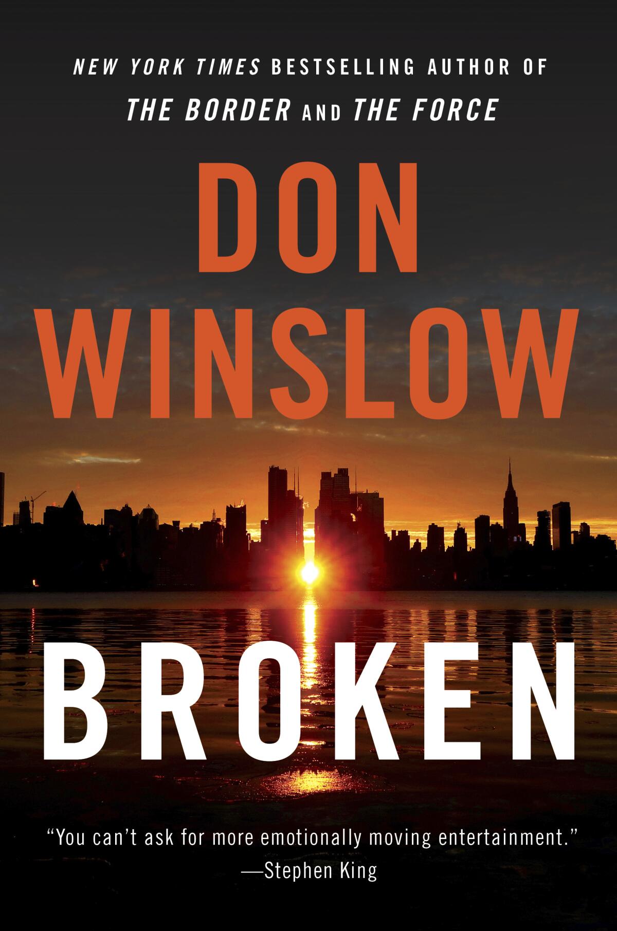 This cover image released by William Morrow shows "Broken" by Don Winslow. (William Morrow via AP)