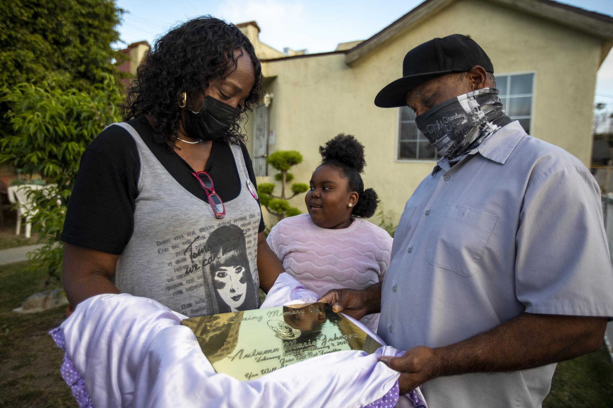 Blanche Richardson-Wandick, LeAra Gillum and Jeffery Wandick